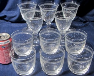 VASOS COPAS CRISTAL NAVIDAD